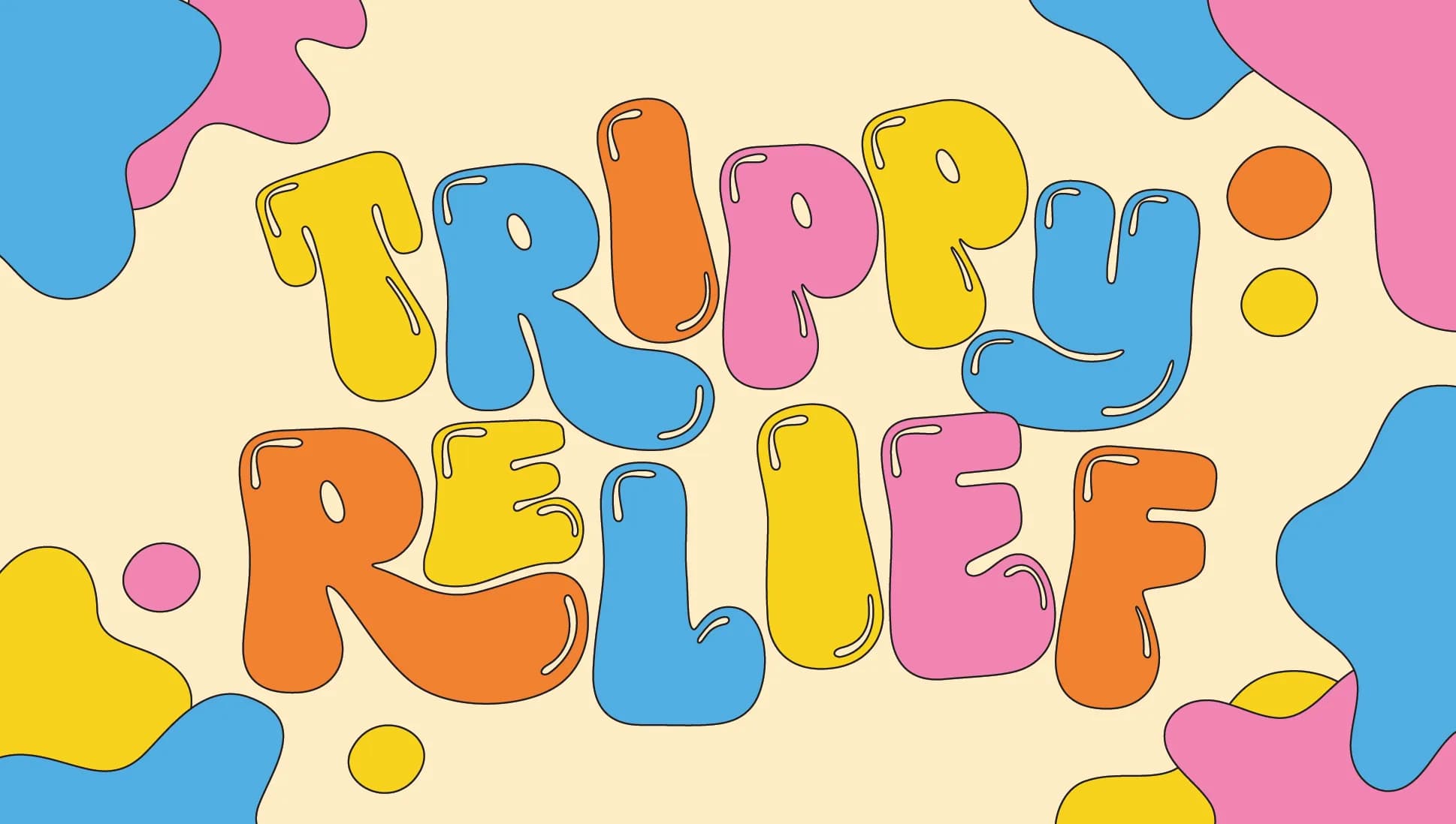 Groovy Text; Trippy Relief